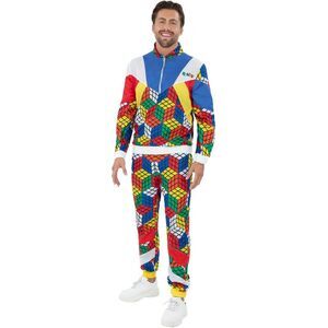 Rubik's Mens Cube Tracksuit Set / Multicolored